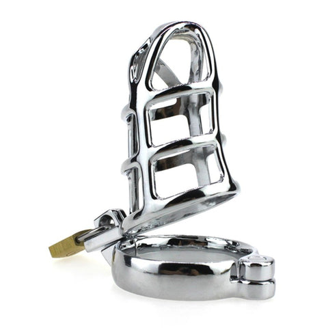SteLions Den Steel Cock Cage by BDStyle - Ball and Cock Toys