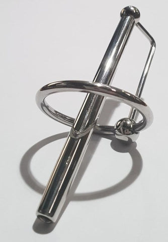 Long Princes Wand with Glans Ring by Hell's Couture - Penis Plugs