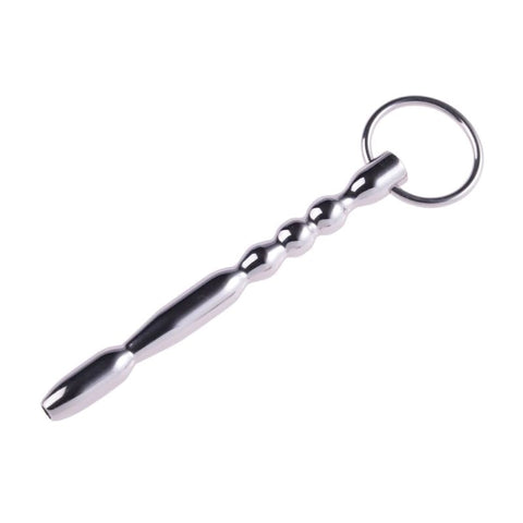 MACHO Cum Thru Metal Penis Plug by BDStyle - Penis Plugs