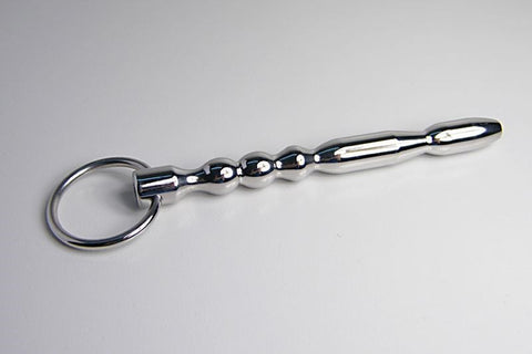 MACHO Cum Thru Metal Penis Plug by BDStyle - Penis Plugs