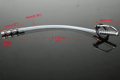 Marfan Penis Plug With Glans Ring by BDStyle - Penis Plugs