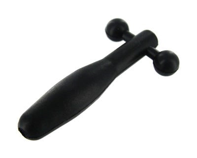 Silicone Cum-Thru Barbell Penis Plug by XR Brands - Penis Plugs
