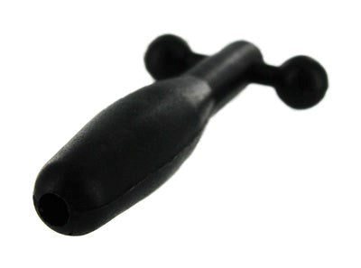 Silicone Cum-Thru Barbell Penis Plug by XR Brands - Penis Plugs