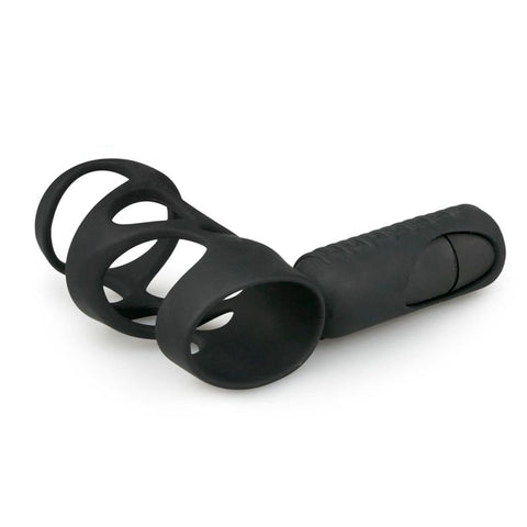 Mech Warrior Vibrating Cock Ring by BDStyle - Cock Rings