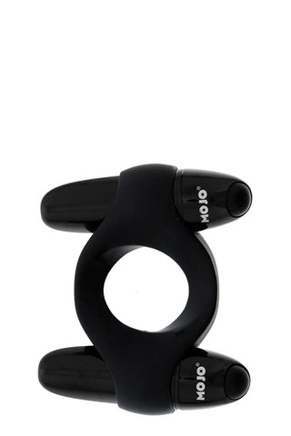 Mens Mojo Catamaran Cock Ring Waterproof by Icon Brands - Vibrating Cock Rings
