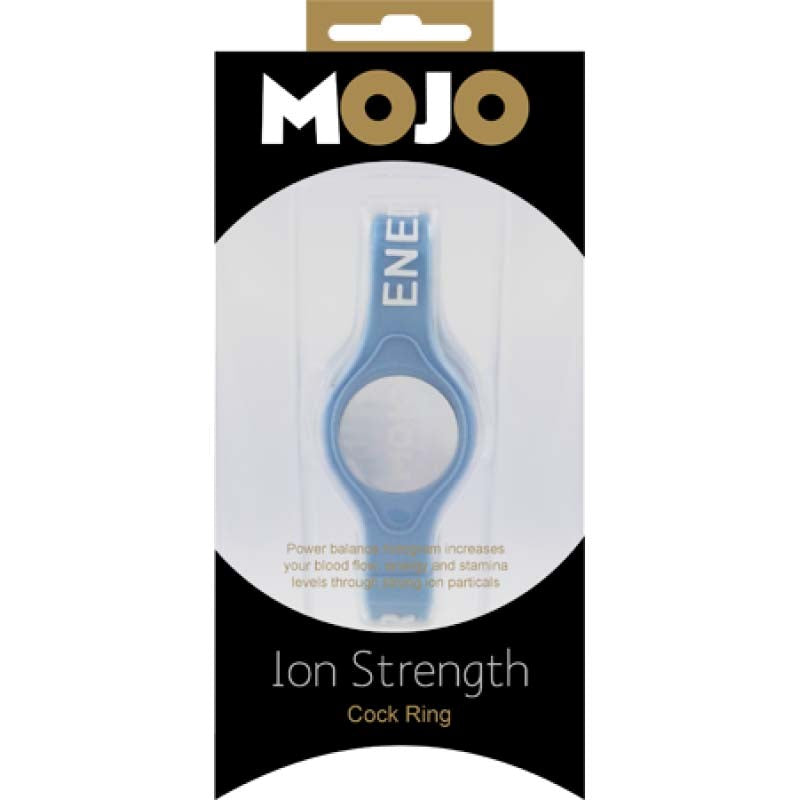 MOJO Ion Strength Cock Ring Black - - Cock Rings