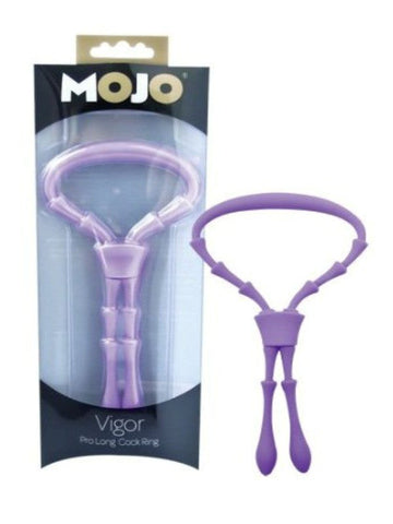 Mojo Vigor Cock Ring Purple by Icon Brands - Cock Rings