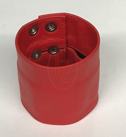 Naughty Cock Leather Adjustable Harness Cock Ring - Cock Rings