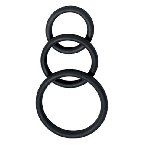 Nitrile C Ring Set by Spartacus Enterprises - Cock Rings