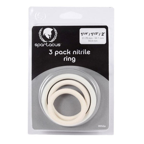 Nitrile C Ring Set by Spartacus Enterprises - Cock Rings