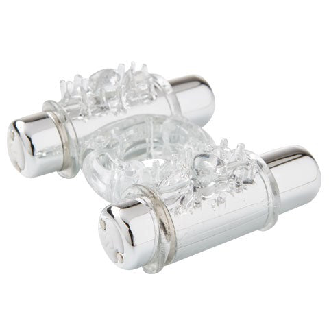 Double Action 7 Function Cock Ring by Nu Sensuelle - Cock Rings