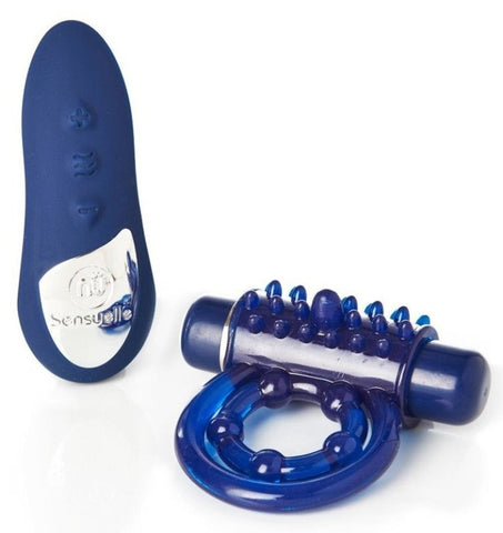 Endure Remote Control Bullet Ring by Nu Sensuelle - Cock Rings