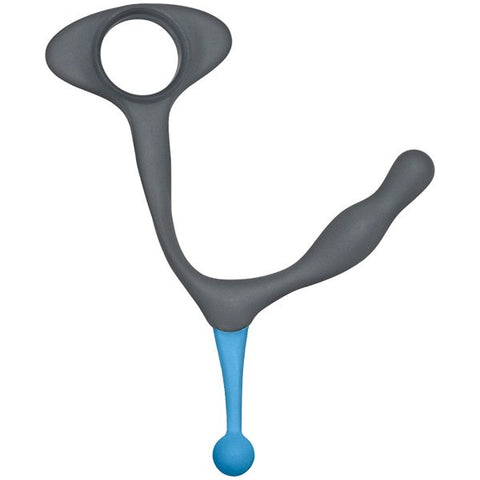 Optimale Duo C-Ring and P-Massager by Doc Johnson - Cock Rings
