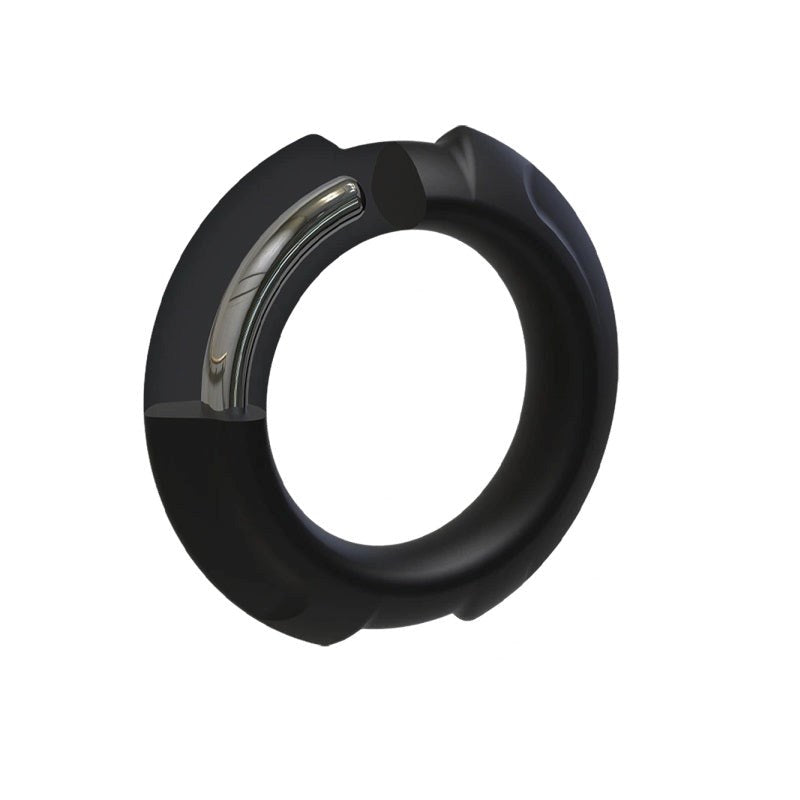 Optimale FlexiSteel Cock Ring 43mm - - Steel Cock Rings