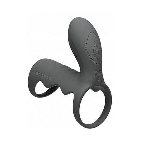 Optimale Vibrating Cock Cage with Remote by Doc Johnson - Vibrating Cock Rings