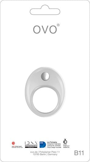 OVO B11 Vibrating Cock Ring - - Cock Rings