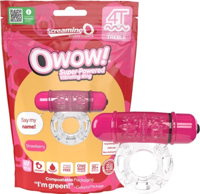 Owow 4T High Pitch Treble Cock Ring - - Ball and Cock Toys