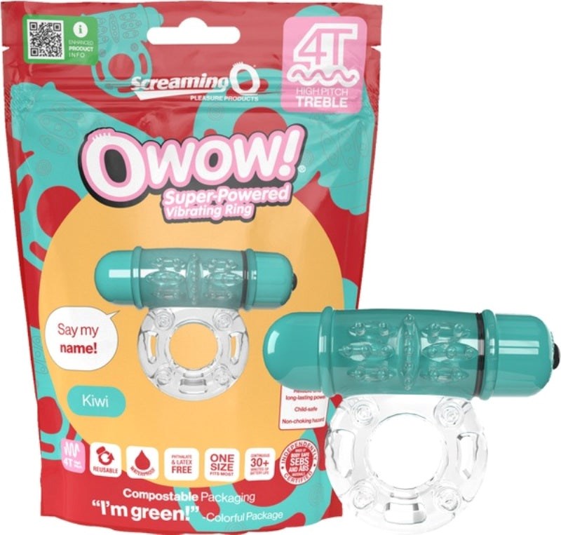 Owow 4T High Pitch Treble Cock Ring - - Ball and Cock Toys