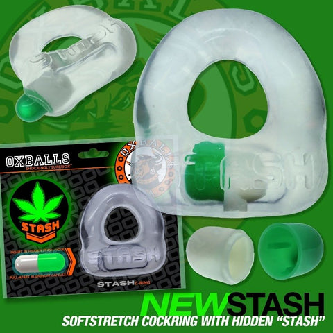 Stash Cockring Cock and Ball Toy by Oxballs - Ball and Cock Toys