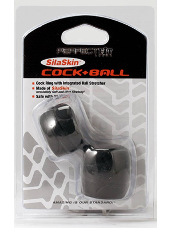 Perfect Fit SilaSkin Cock & Ball - - Ball and Cock Toys