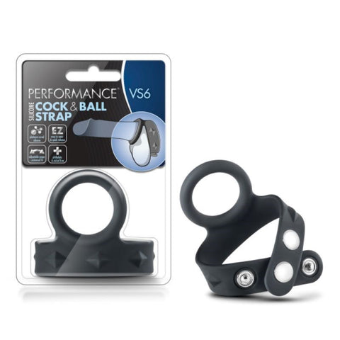 Performance VS6 Adjustable Cock And Ball Strap - Ball and Cock Toys