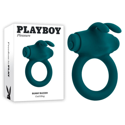 Playboy Pleasure BUNNY BUZZER Cock Ring - Vibrating Cock Rings
