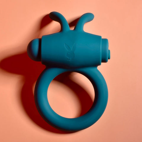 Playboy Pleasure BUNNY BUZZER Cock Ring - Vibrating Cock Rings