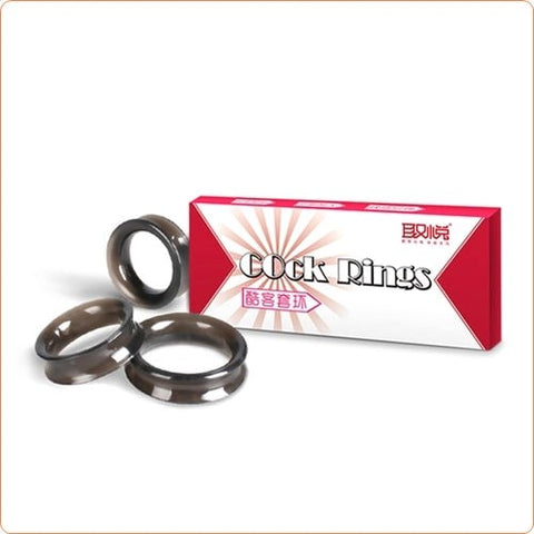 Pleasure Me Cock Ring Set by BDStyle - Ball and Cock Toys
