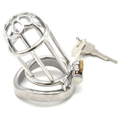 Plum Blossom Bend Ring Chastity Device by BDStyle - Male Chastity