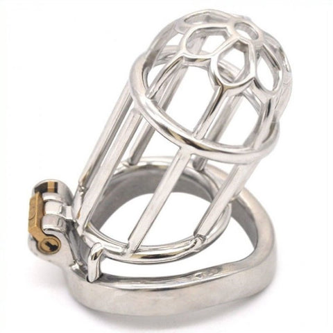 Plum Blossom Bend Ring Chastity Device by BDStyle - Male Chastity