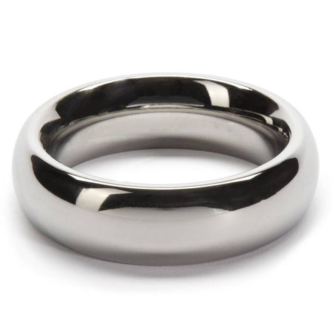 POF Solid Metal Cock Ring by Hell's Couture - Cock Rings