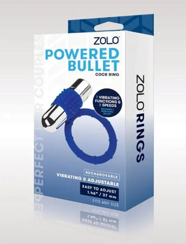 Powered Bullet Cock Ring by Xgen Products - Ball and Cock Toys
