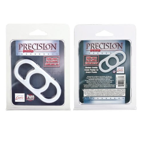 Precision Pump Silicone Erection Enhancer by CalExotics - Cock Rings