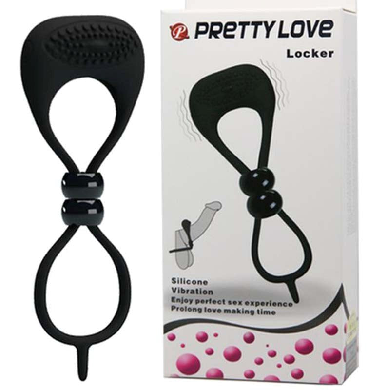 Pretty Love Locker Cock & Ball Ring - - Cock Rings