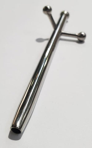 Prince Albert Penis Wand With T Bar by Hell's Couture - Penis Plugs