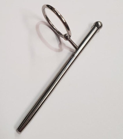 Prince Albert Wand & Urethral Bar by Hell's Couture - Penis Plugs