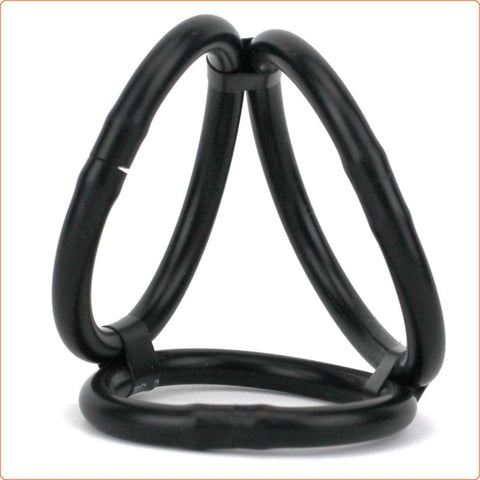 Quick Release Cock Cage Triple Helix by CalExotics - Ball and Cock Toys