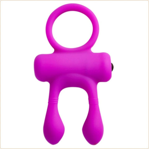 Rabbit Silicone Cockring Waterproof by BDStyle - Ball and Cock Toys