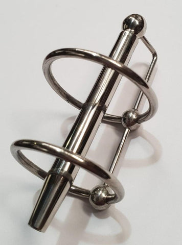 Real Jock Steel Penis Wand by Hell's Couture - Penis Plugs
