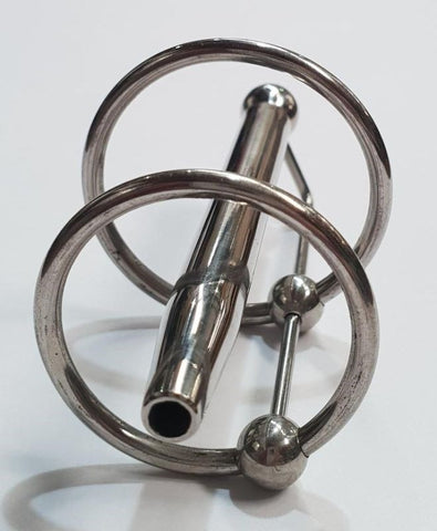 Real Jock Steel Penis Wand by Hell's Couture - Penis Plugs
