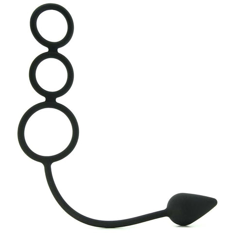 3 Cock Ring Circus Large Silicone by NS Novelties - Cock Rings