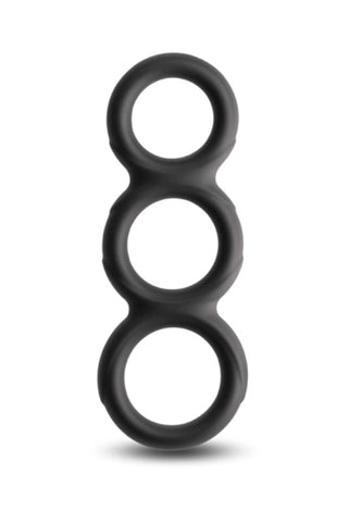 Renegade Threefold Cock & Balls Rings by NS Novelties - Ball and Cock Toys