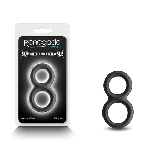 Renegade Twofold Cock Ring by NS Novelties - Cock Rings