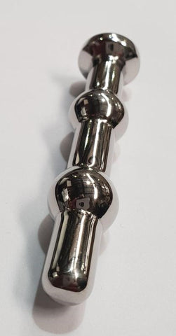 Ribbed Short Cock Plug by Hell's Couture - Penis Plugs