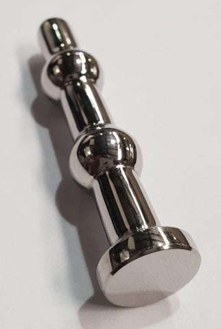 Ribbed Short Cock Plug by Hell's Couture - Penis Plugs
