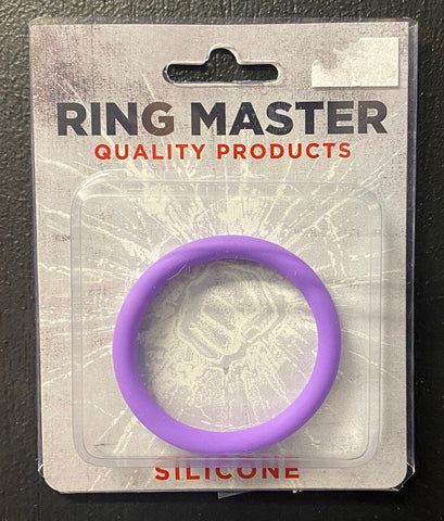 Ring Master Seamless Silicone Cock Ring by XR Brands - Cock Rings