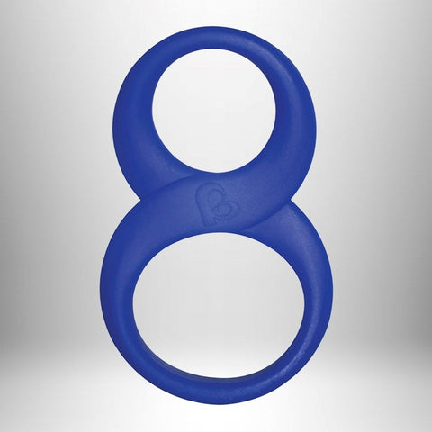 8 Ball Cock Ring Silicone 60 mm by Rocks Off - Cock Rings