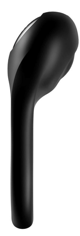 Satisfyer Majestic Duo Ring Black - - Vibrating Cock Rings