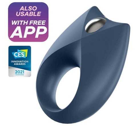 Royal One App Controlled Vibrating Cock Ring by Satisfyer - Vibrating Cock Rings