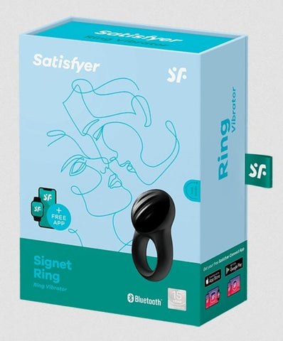 Signet Mobile App Control Vibrating Cock Ring by Satisfyer - Vibrating Cock Rings